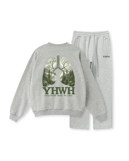 YHWH Every Breath Speaks His Name Crewneck