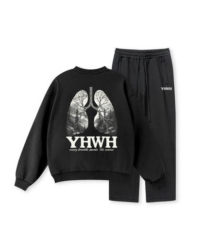 YHWH Every Breath Speaks His Name Crewneck