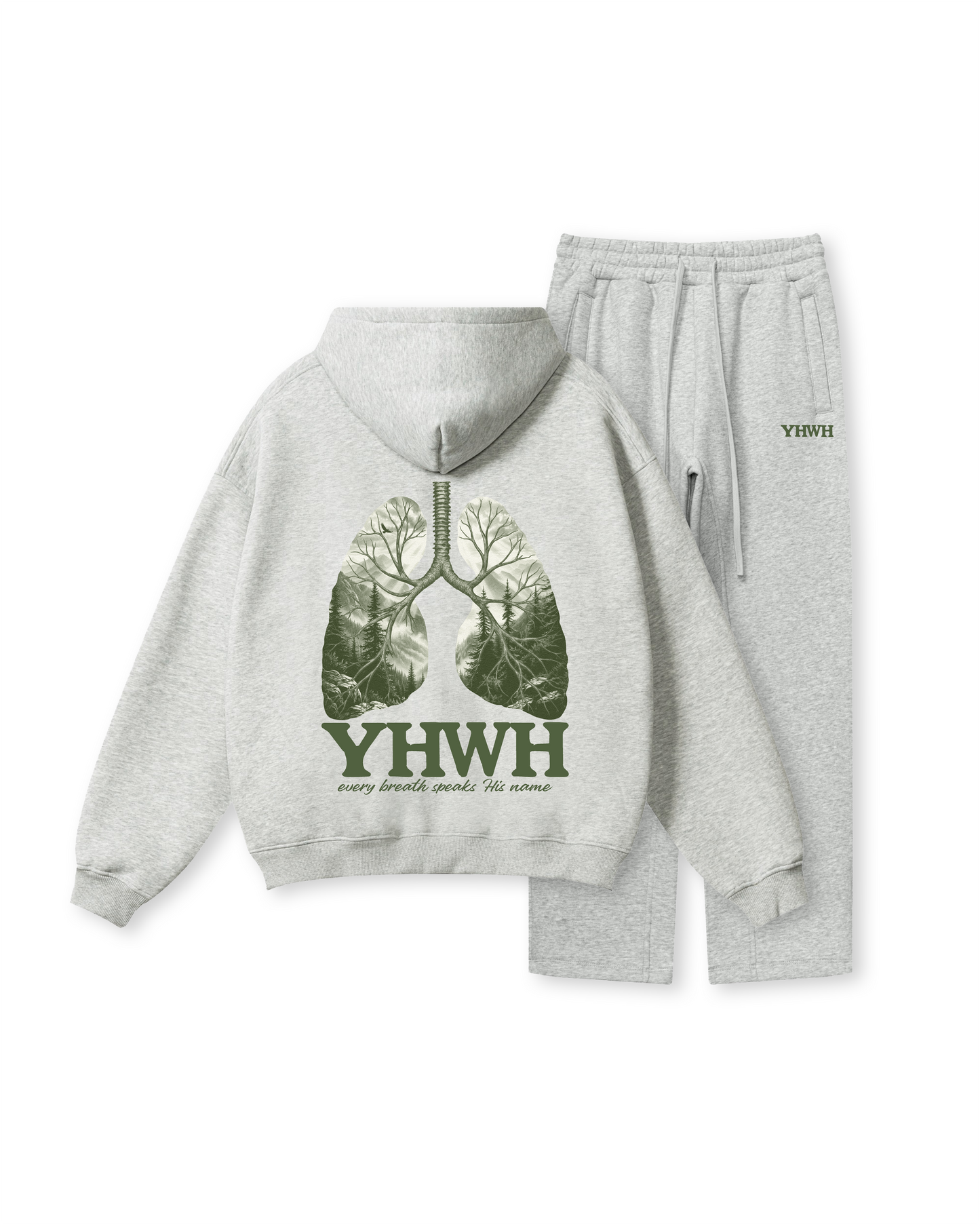 YHWH Hoodie – Every Breath Speaks His Name