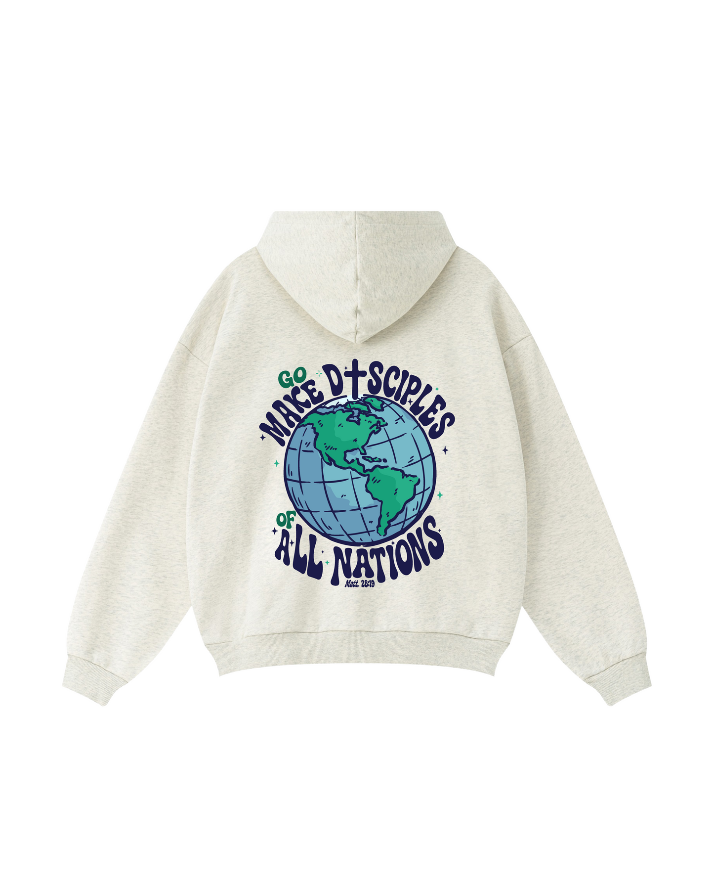 Great Commission Hoodie – Go Make Disciples of All Nations