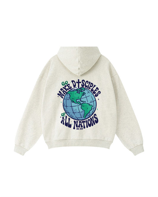 Great Commission Hoodie – Go Make Disciples of All Nations