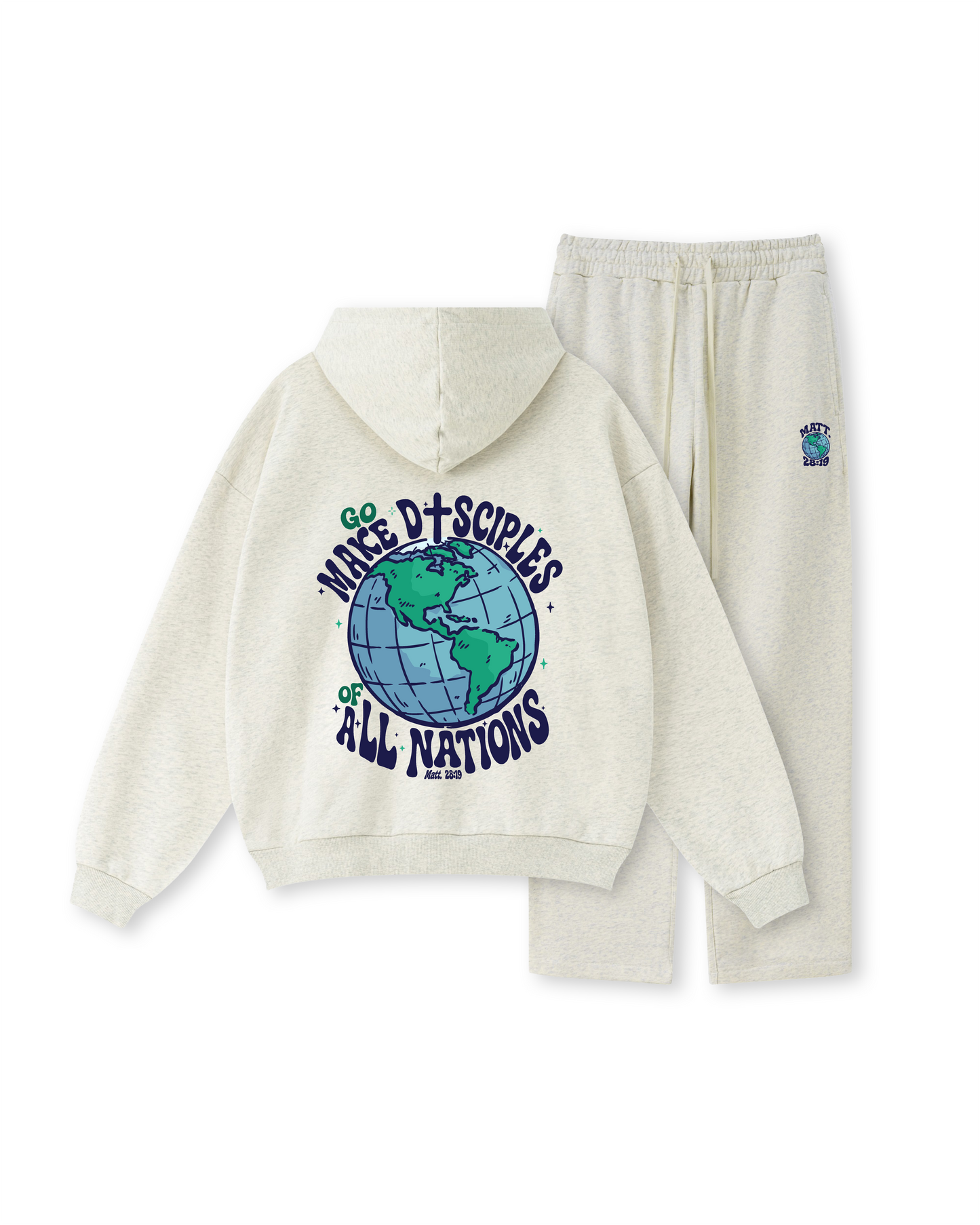 Great Commission Hoodie – Go Make Disciples of All Nations