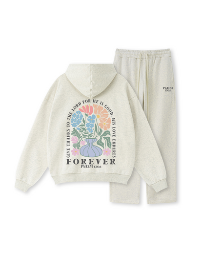His Love Endures Forever Hoodie – Psalm 136:1