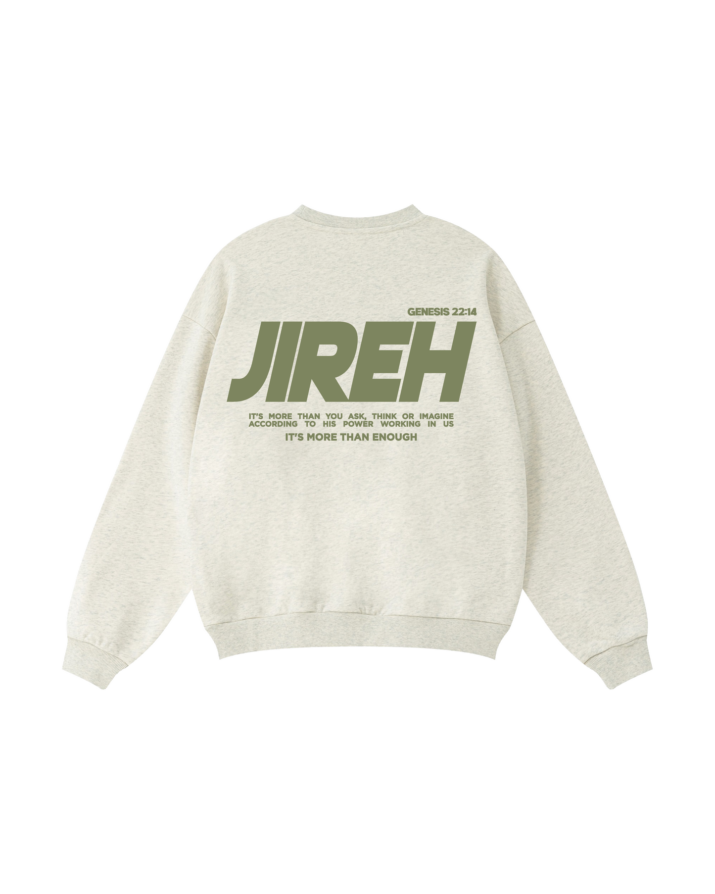 JIREH More Than Enough Crewneck
