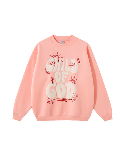 Child of God Embroidered Crewneck