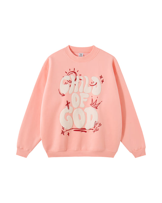 Child of God Embroidered Crewneck
