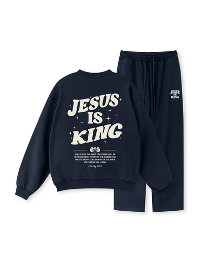 Jesus Is King Crewneck