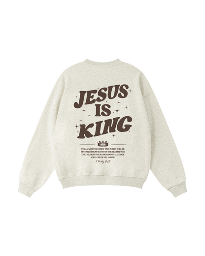 Jesus Is King Crewneck