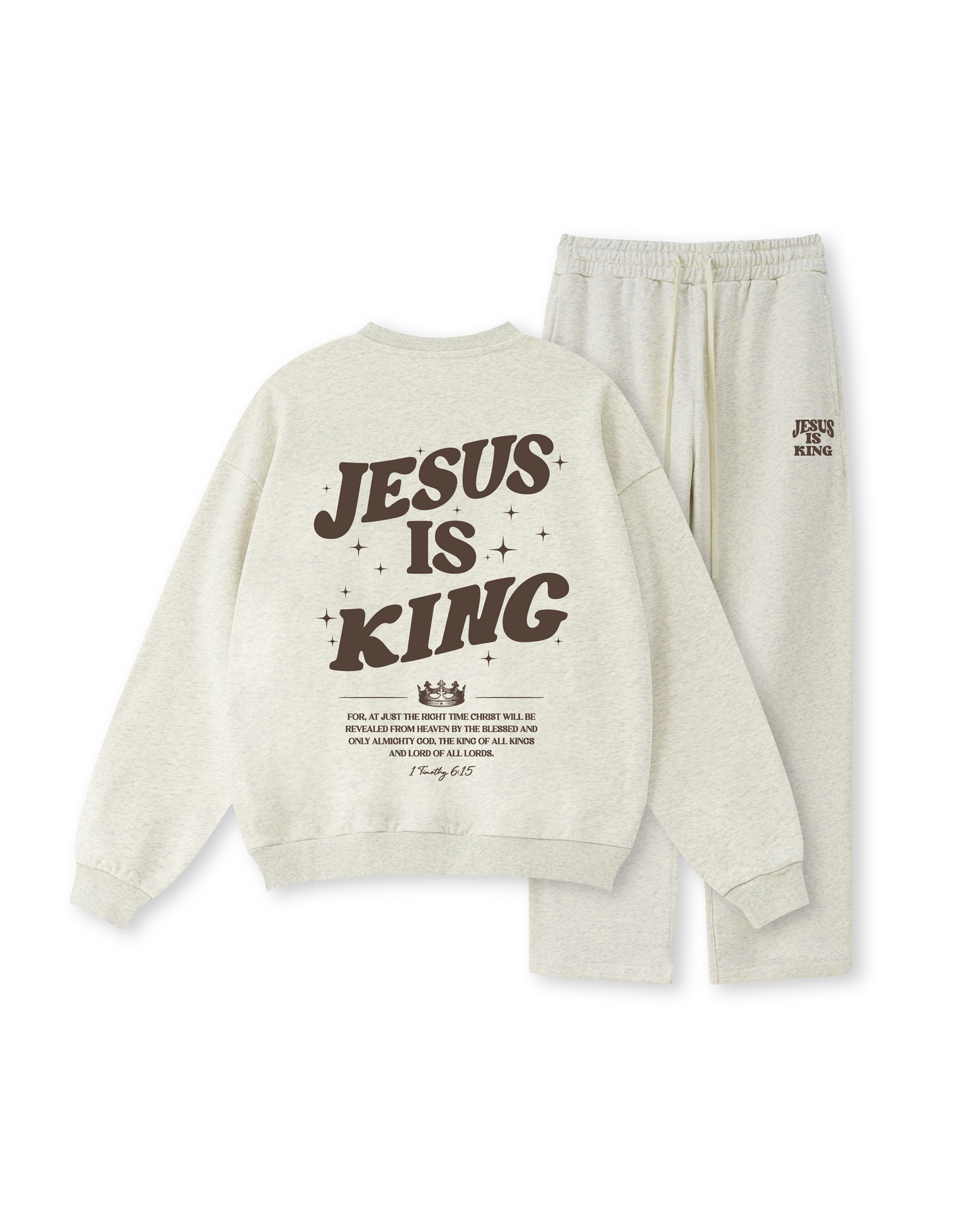 Jesus Is King Crewneck