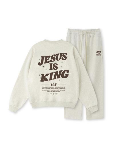 Jesus Is King Crewneck