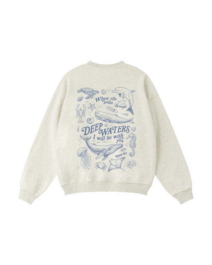 Fear Not, He Is With You Crewneck