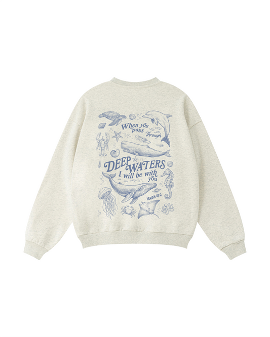 Fear Not, He Is With You Crewneck