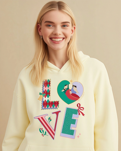 Love Hoodie Two-Piece Set