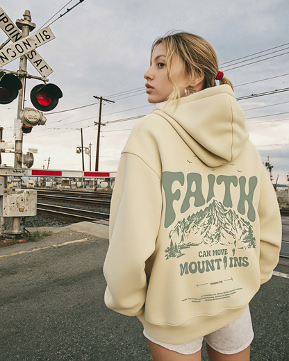 Faith Can Move Mountains Hoodie