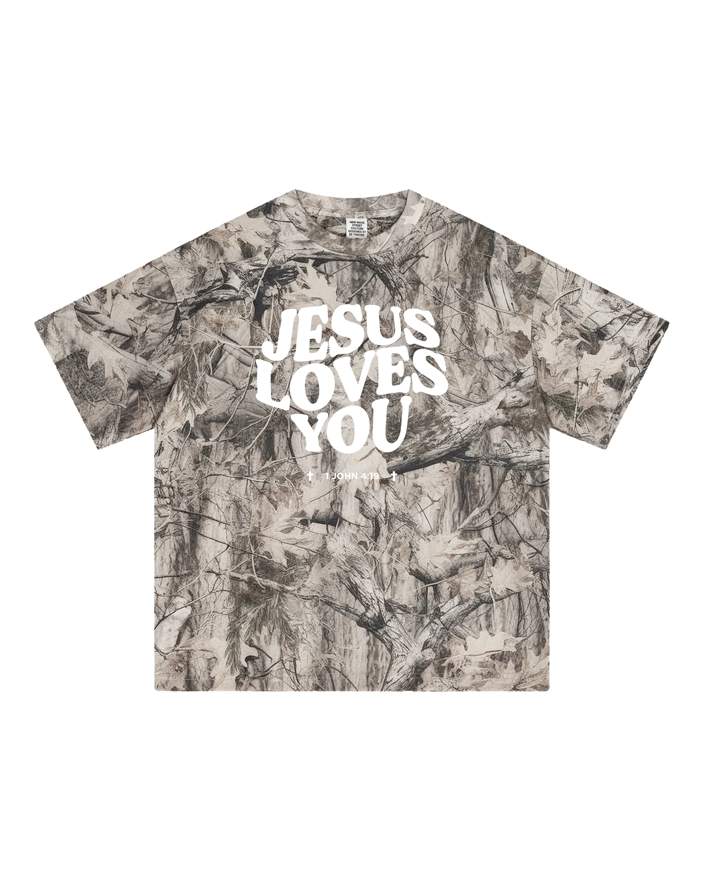 JESUS LOVES YOU Camo Tee