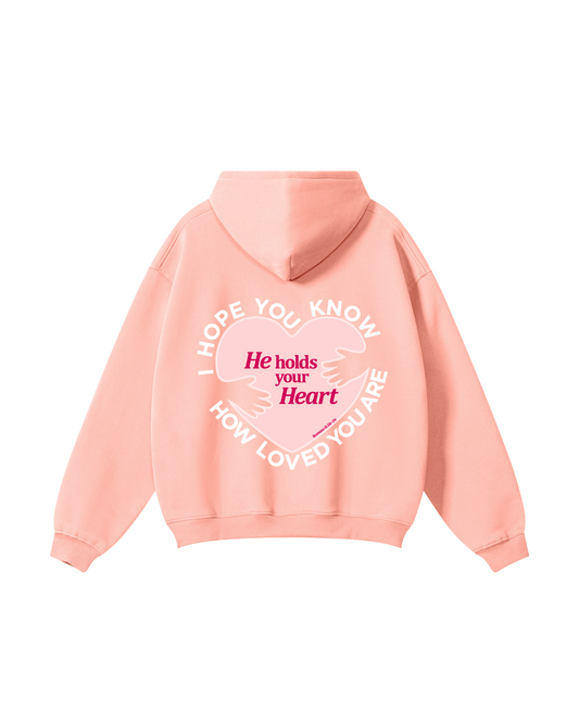 He Holds Your Heart Hoodie