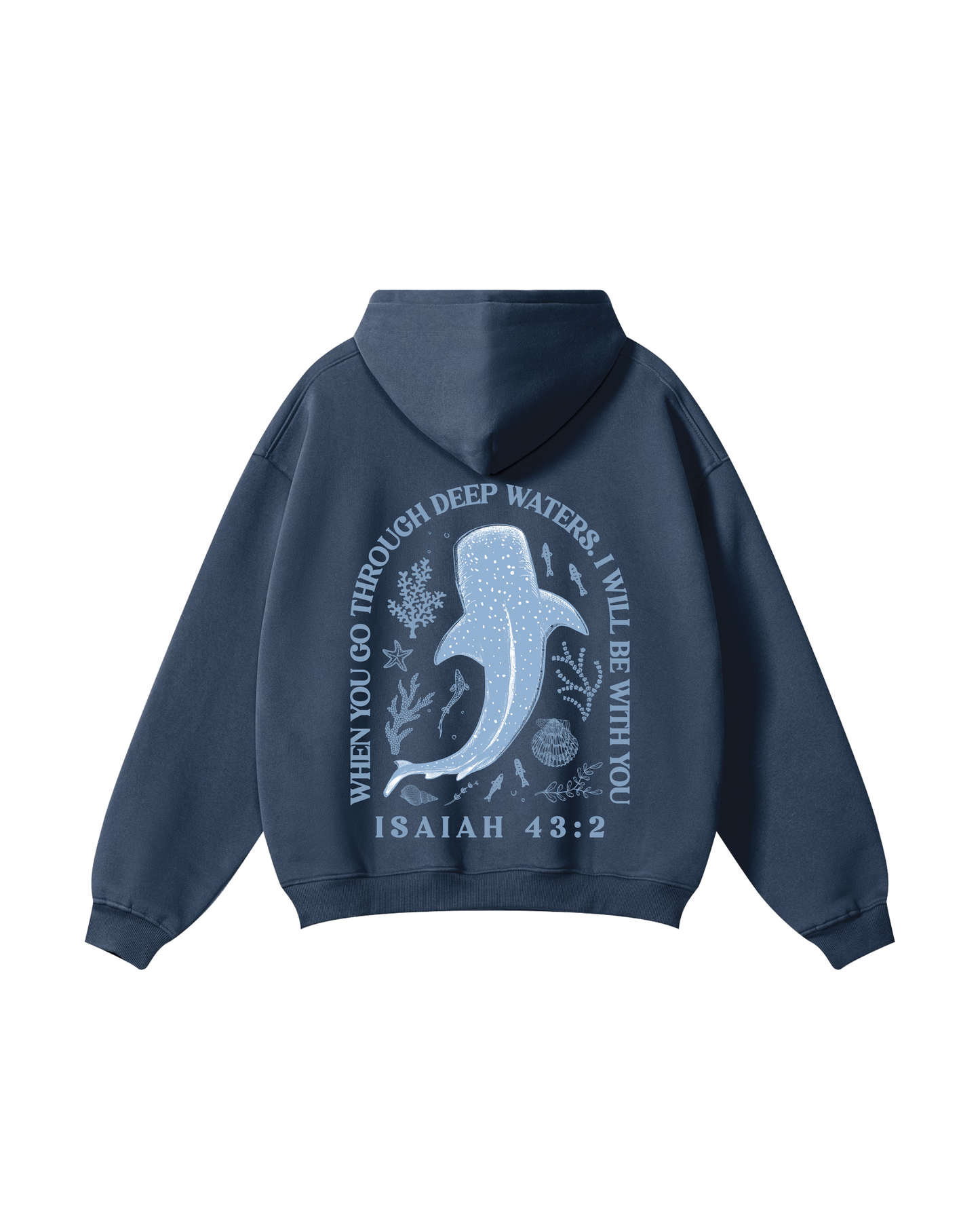 When You Go Through Deep Waters Hoodie