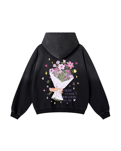 I Hope You Know How Loved You Are Multi-Color Washed Hoodie