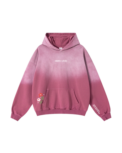 I Hope You Know How Loved You Are Multi-Color Washed Hoodie