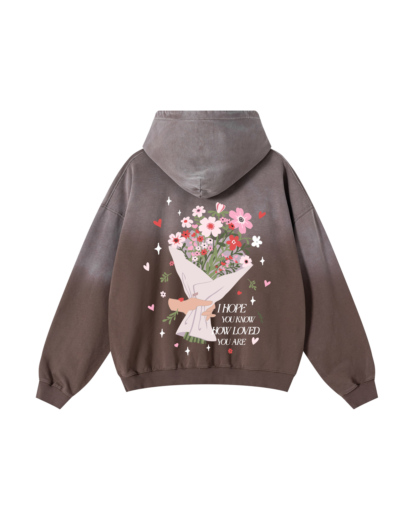 I Hope You Know How Loved You Are Multi-Color Washed Hoodie