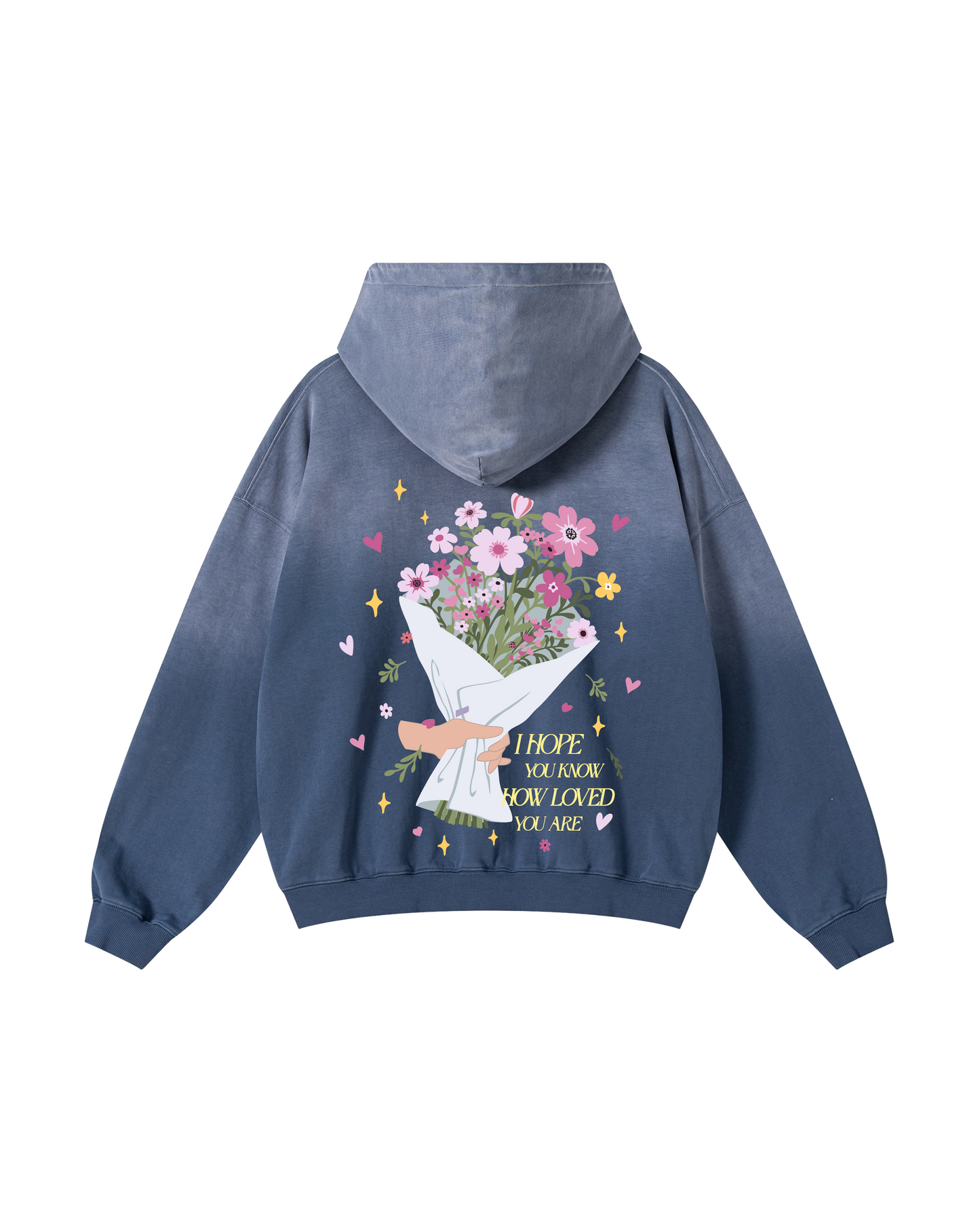 I Hope You Know How Loved You Are Multi-Color Washed Hoodie