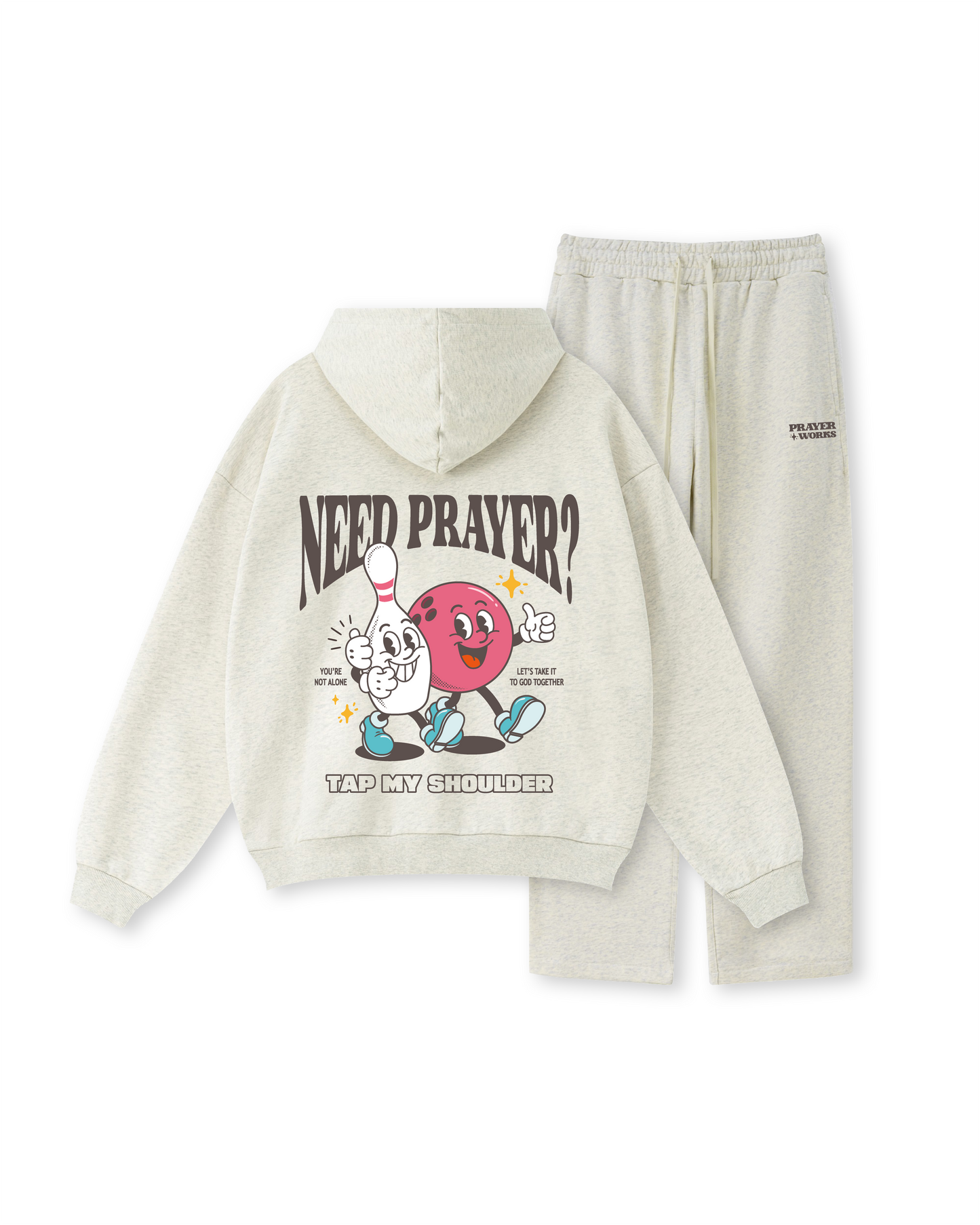 Need Prayer Tap My Shoulder Hoodie