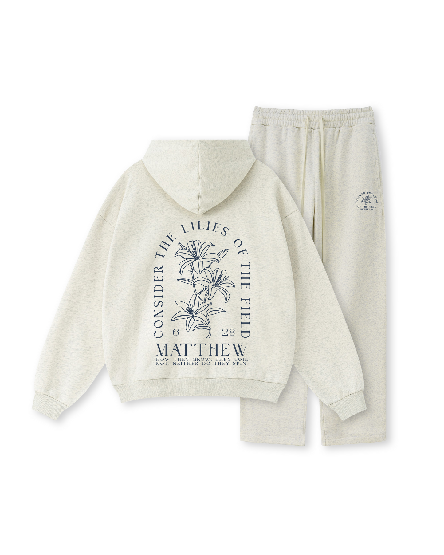 CONSIDER THE LILIES OF THE FIELD Hoodie