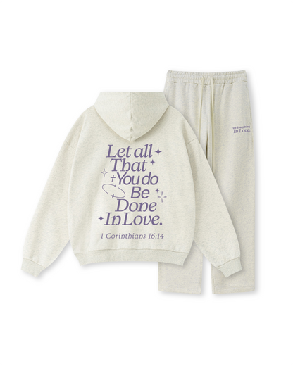 Do Everything in Love Hoodie