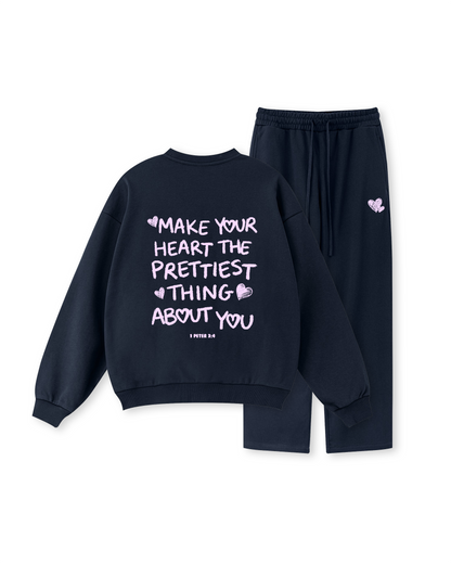 Make Your Heart the Prettiest Thing About You Crewneck