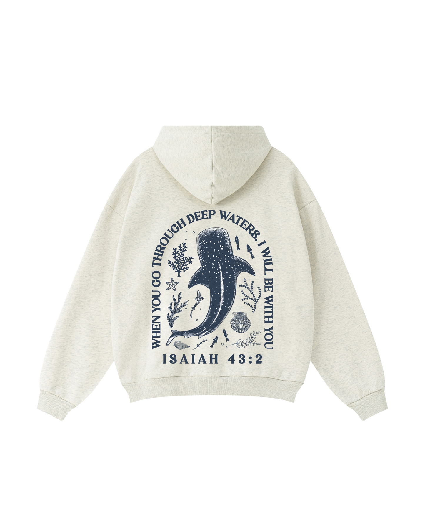 When You Go Through Deep Waters Hoodie