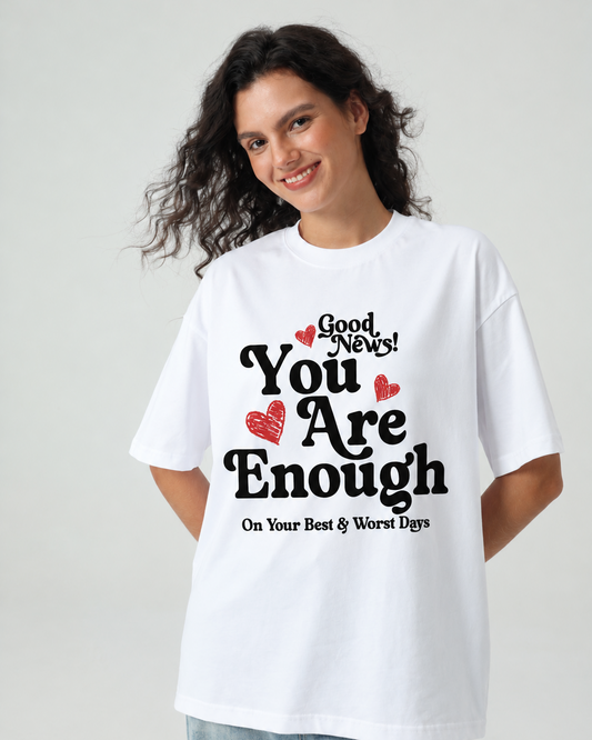 You Are Enough Premium Cotton Tee