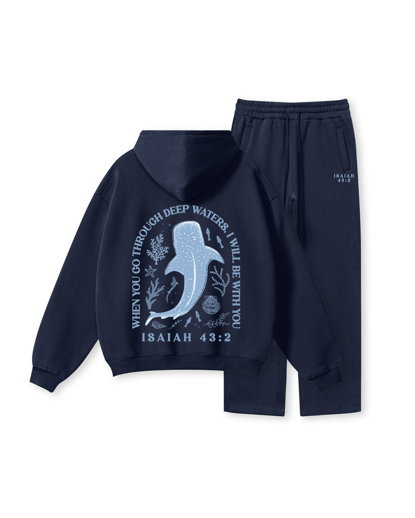 When You Go Through Deep Waters Hoodie