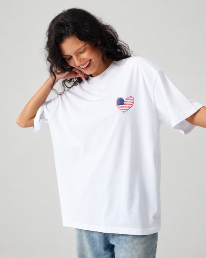 She Loves Jesus and America Too Tee