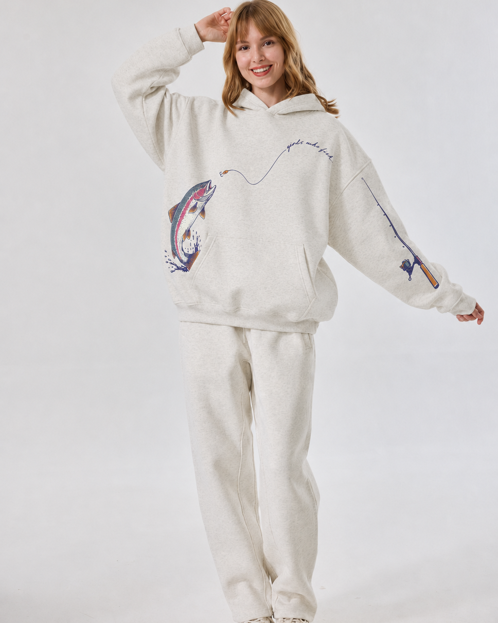 Girls Who Fish Hoodie