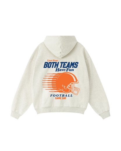 Both Teams Game Day Football Hoodie