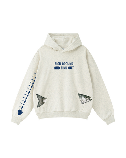 Striped Bass Fishing Hoodie – Fish Around And Find Out