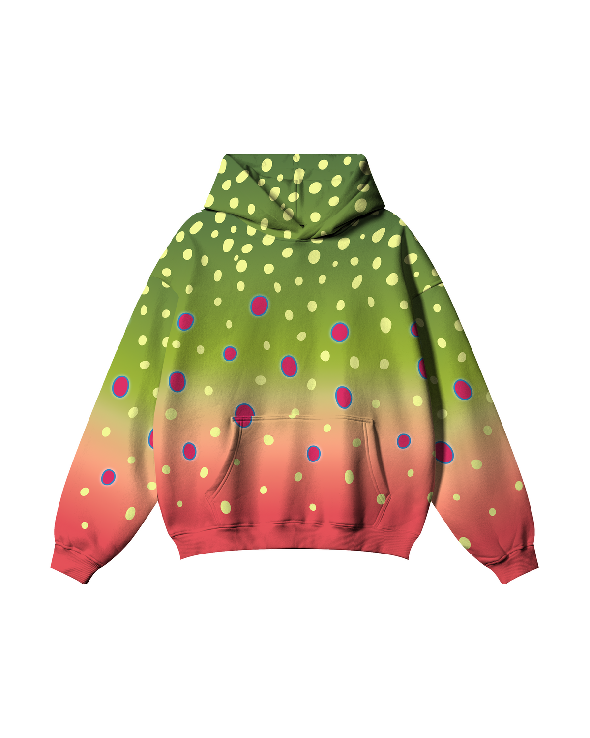 The Stream’s Hidden Jewel Brook Trout Hoodie