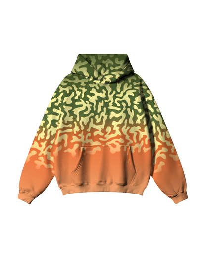 Painted by the Stream Brook Trout Hoodie