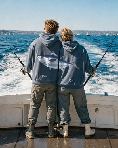 Better Together Bluefin Tuna Couple Unisex Hoodie Set