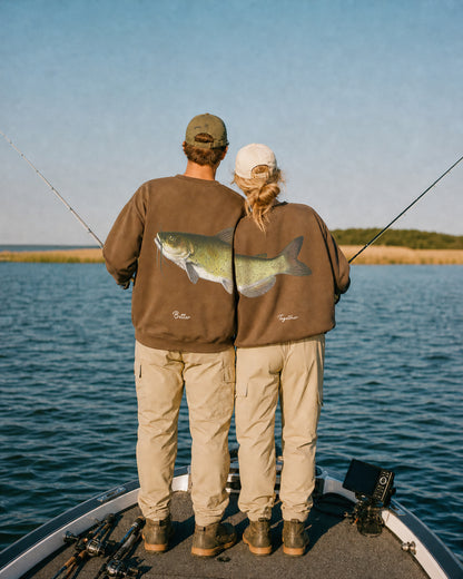 Better Together Channel Catfish Couple Unisex Crewneck Set