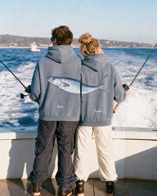 Better Together King Mackerel Couple Unisex Hoodie Set