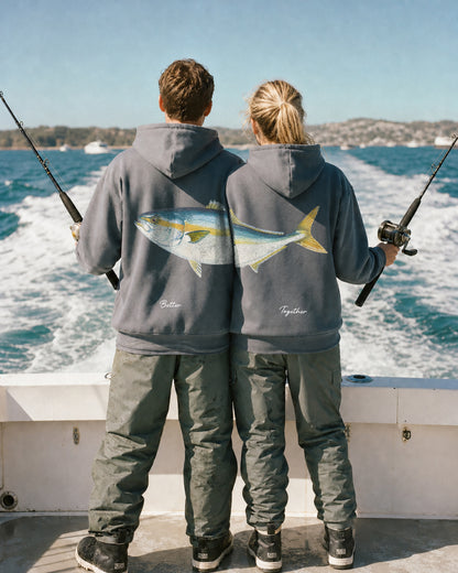 Better Together Yellowtail Couple Unisex Hoodie Set