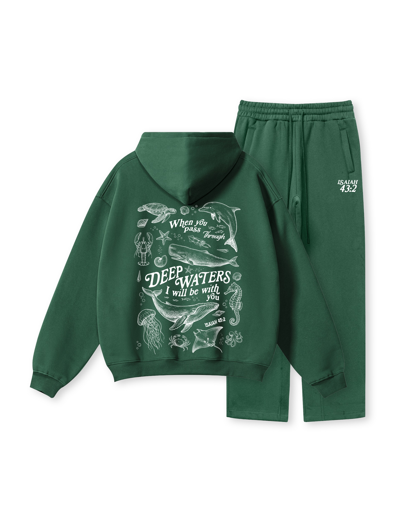 Fear Not, He Is With You Hoodie