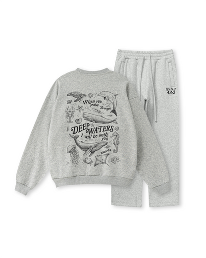 Fear Not, He Is With You Crewneck