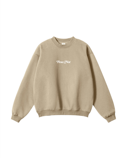 Fear Not, He Is With You Crewneck