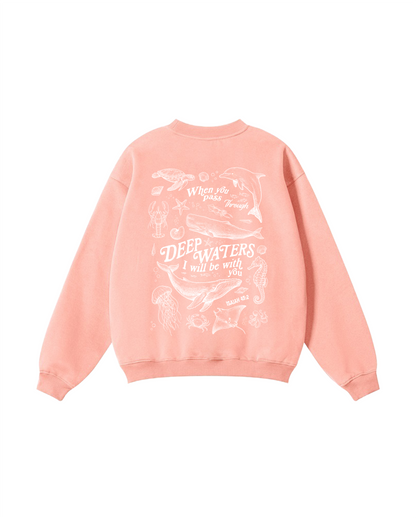 Fear Not, He Is With You Crewneck