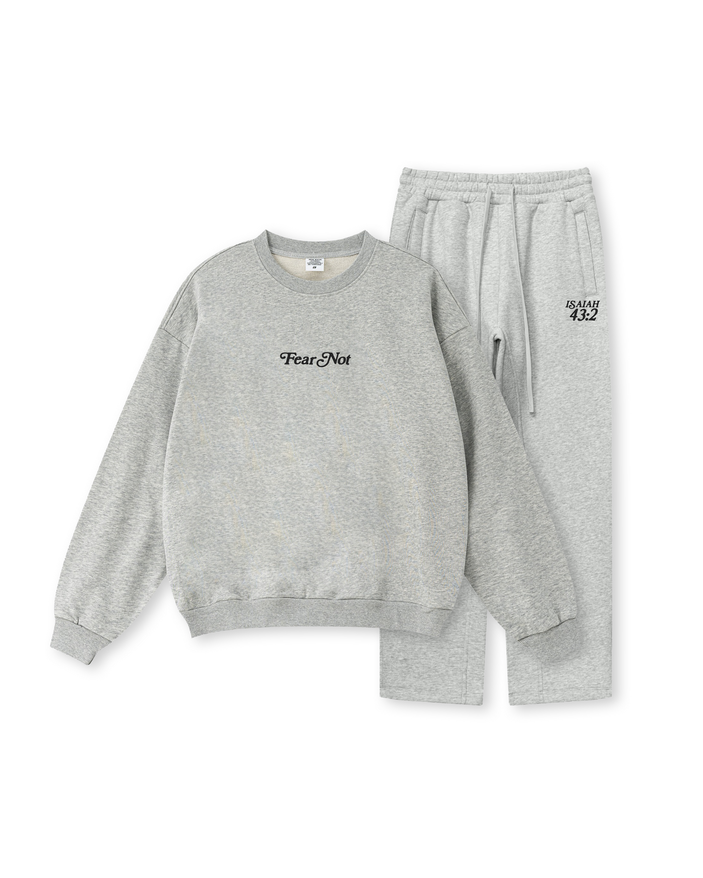 Fear Not, He Is With You Crewneck