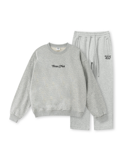 Fear Not, He Is With You Crewneck