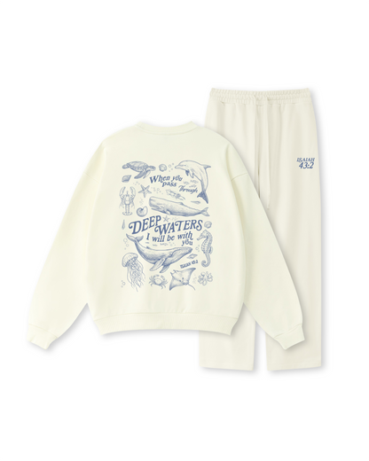 Fear Not, He Is With You Crewneck