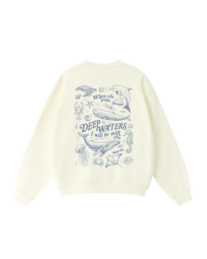 Fear Not, He Is With You Crewneck